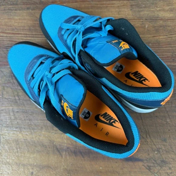 NIB Nike Air Max 1 Essential Stratus Blue Sneakers Size 10 - Picture 11 of 12